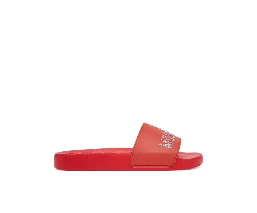 obrazek 1 LOVE MOSCHINO Klapki JA28122G0MI13500 Czerwony