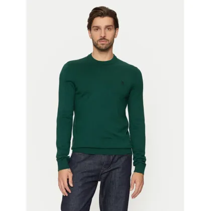 Zdjęcie U.S. Polo Assn. Sweter MUP2961 Zielony Regular Fit