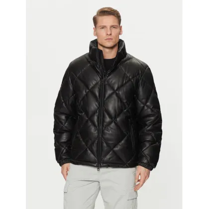 Zdjęcie HUGO Kurtka z imitacji skóry Borin2441 50524237 Czarny Slim Fit