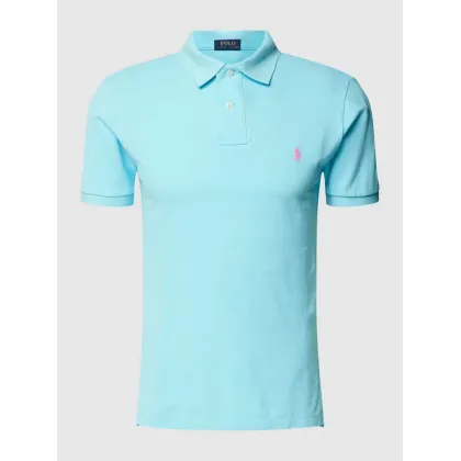 Zdjęcie Koszulka polo z wyhaftowanym logo model ‘BASIC’