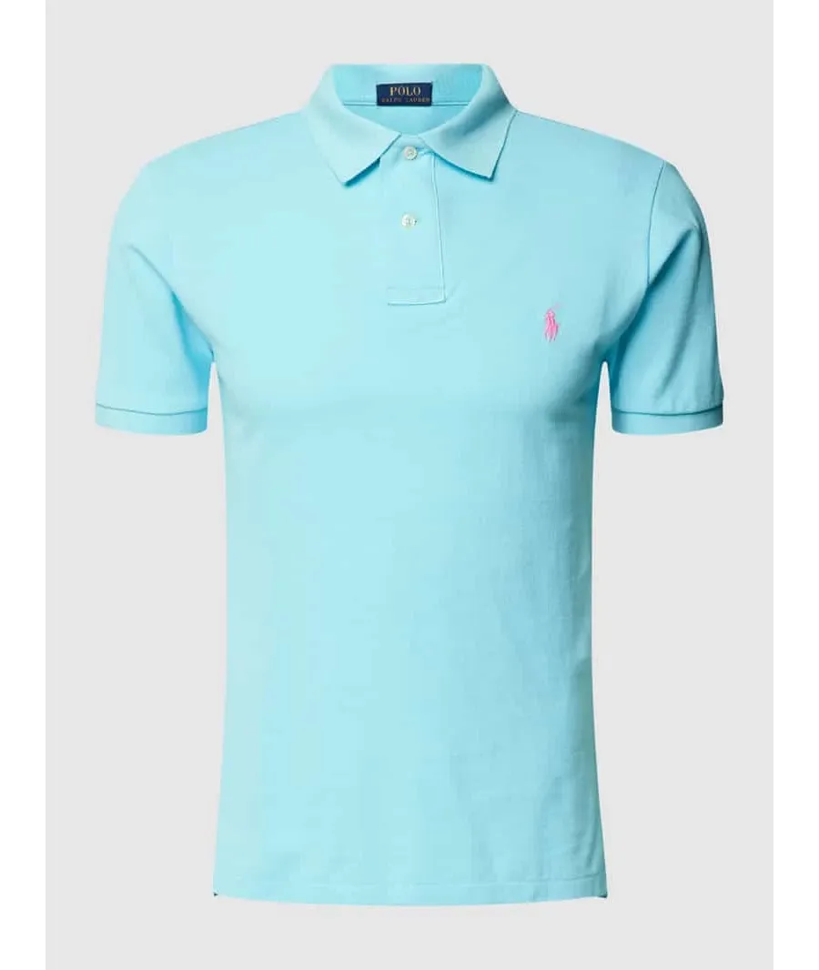 obrazek 1 Koszulka polo z wyhaftowanym logo model ‘BASIC’