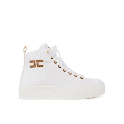 Zdjęcie Elisabetta Franchi Sneakersy F4-A9E-0243 Biały