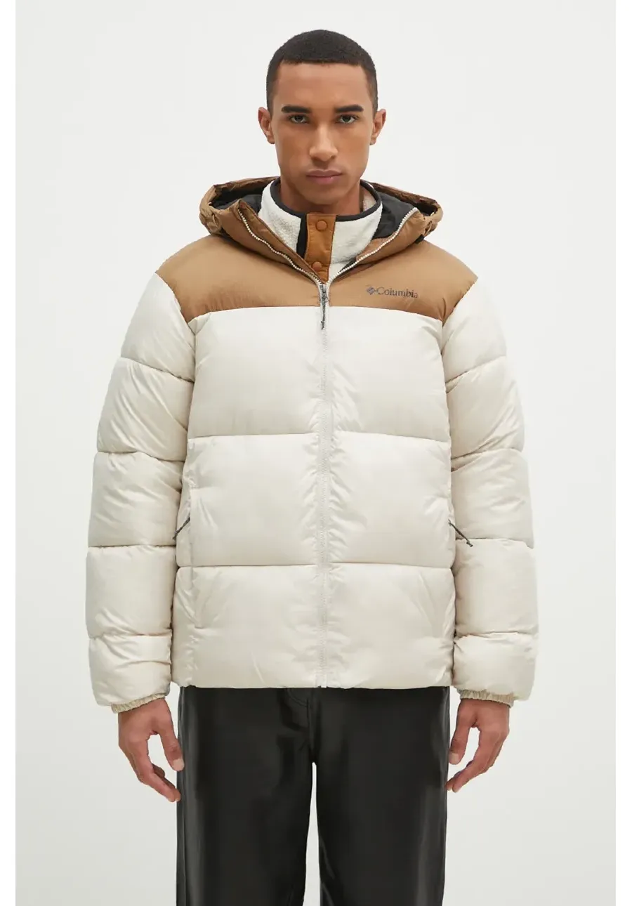 obrazek 1 Columbia kurtka Puffect męska kolor beżowy zimowa 2086851