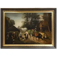 Zdjęcie Włoski obraz olejny