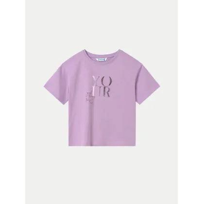 Zdjęcie Mayoral T-Shirt 6024 Fioletowy Regular Fit