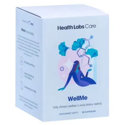Zdjęcie Health Labs Care WellMe Suplement diety na dobry nastrój Kapsułki