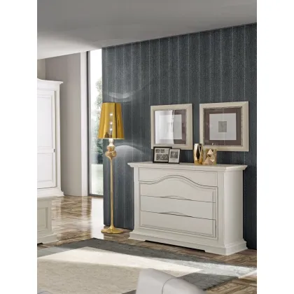 Zdjęcie Włoska komoda z 4 szufladami, pierwsza zatrzaskowa - Zanini