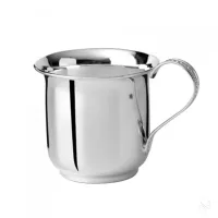 Picture Exclusive silver children's cup with handle - Zaramella Argenti