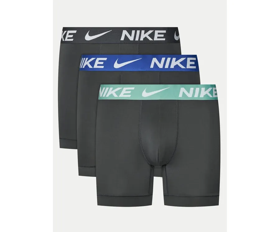obrazek 1 Nike Komplet 3 par bokserek Brief 0000KE1157 Szary