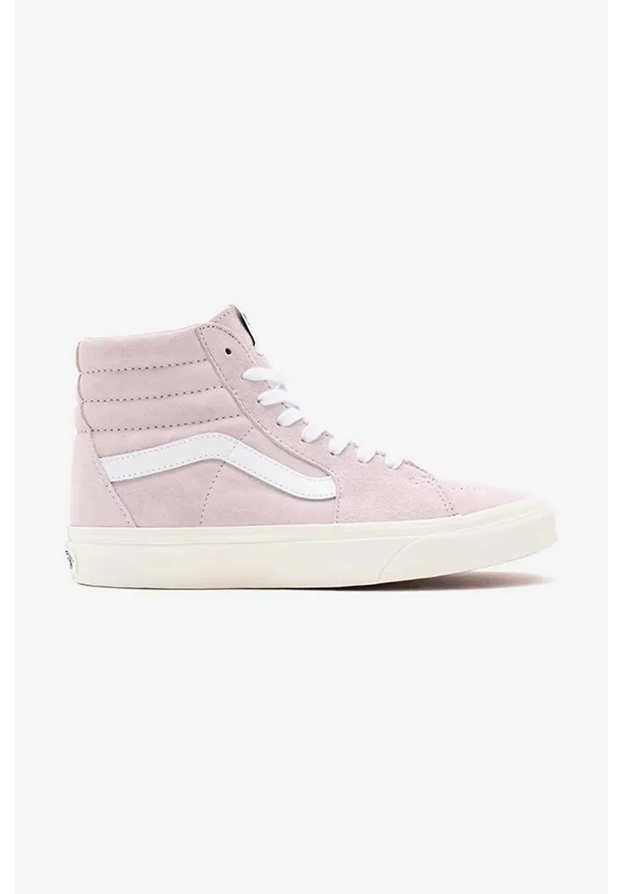 obrazek 1 Vans trampki skórzane UA SK8-Hi damskie kolor różowy VN0A32QG9G4-ROZOWY