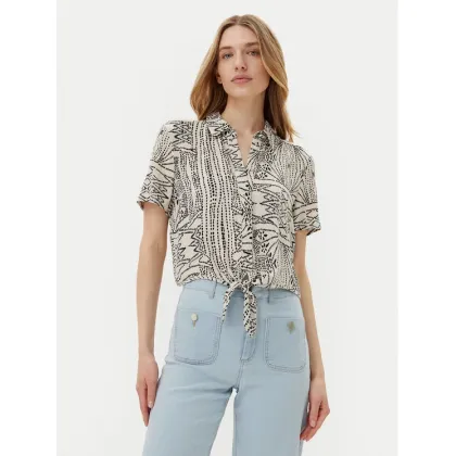 Zdjęcie Vero Moda Koszula Menny 10303694 Beżowy Relaxed Fit