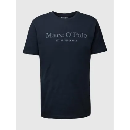 Zdjęcie T-shirt z nadrukiem z napisem i logo
