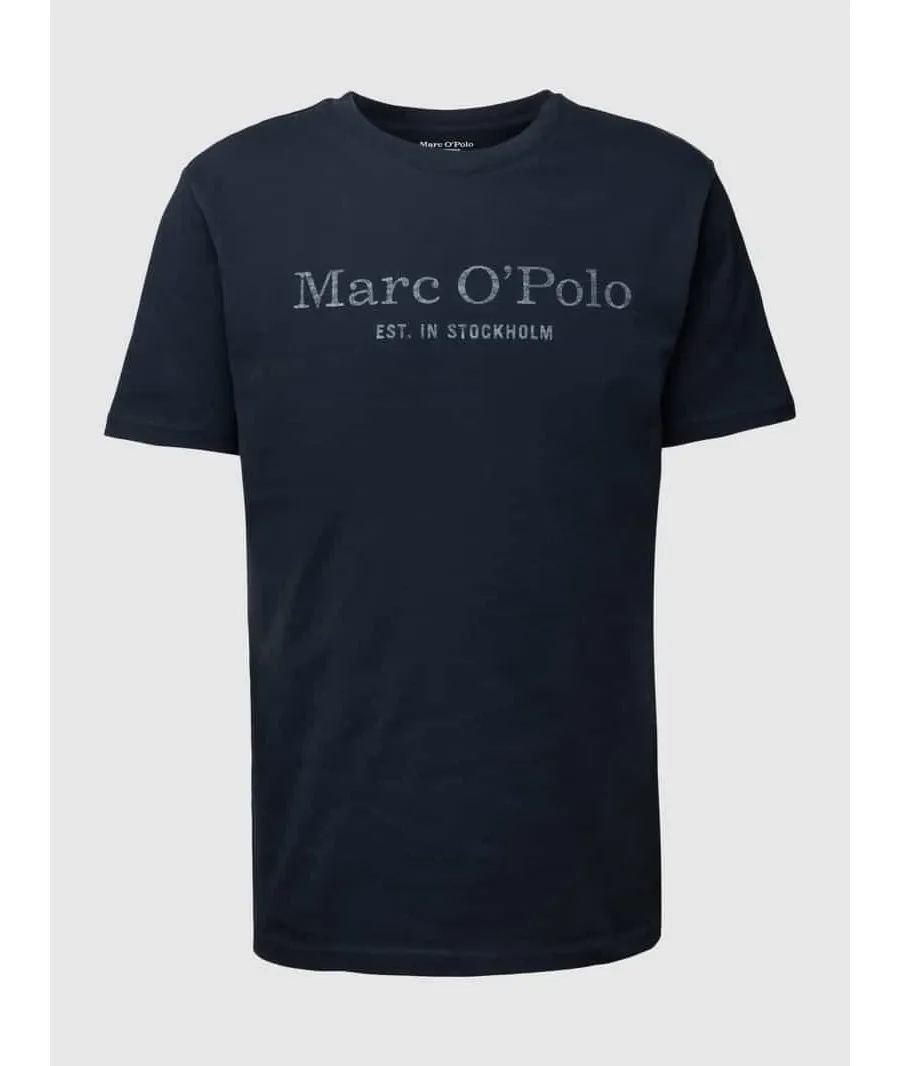 obrazek 1 T-shirt z nadrukiem z napisem i logo