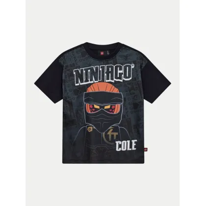 Zdjęcie LEGO T-Shirt Ninjago 12011405 Czarny Regular Fit