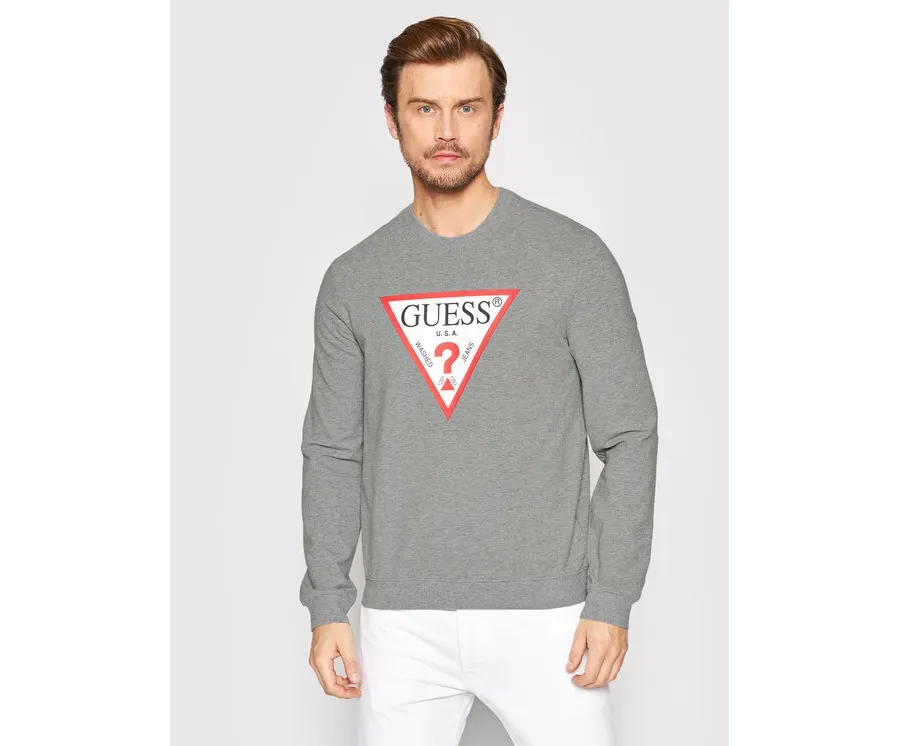 obrazek 1 Guess Bluza Audley M2YQ37 K6ZS1 Szary Slim Fit