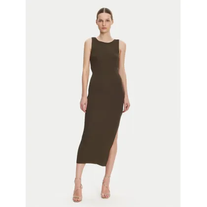 Zdjęcie Guess Sukienka dzianinowa W5GK47 Z3L10 Brązowy Regular Fit