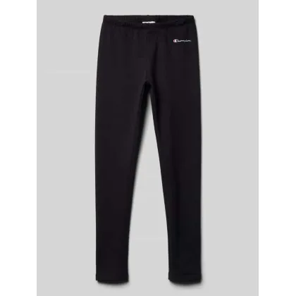 Zdjęcie Legginsy o kroju slim fit z wyhaftowanym logo