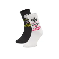 Zdjęcie Reebok Zestaw 2 par wysokich skarpet unisex JUL CREW SOCK HI3894 Kolorowy