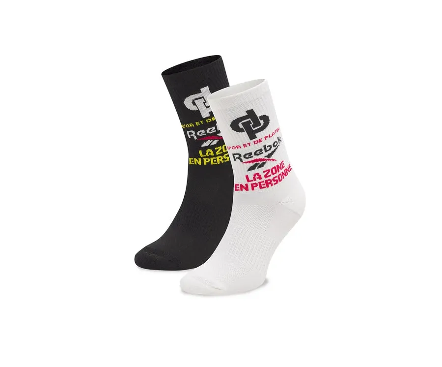 obrazek 1 Reebok Zestaw 2 par wysokich skarpet unisex JUL CREW SOCK HI3894 Kolorowy