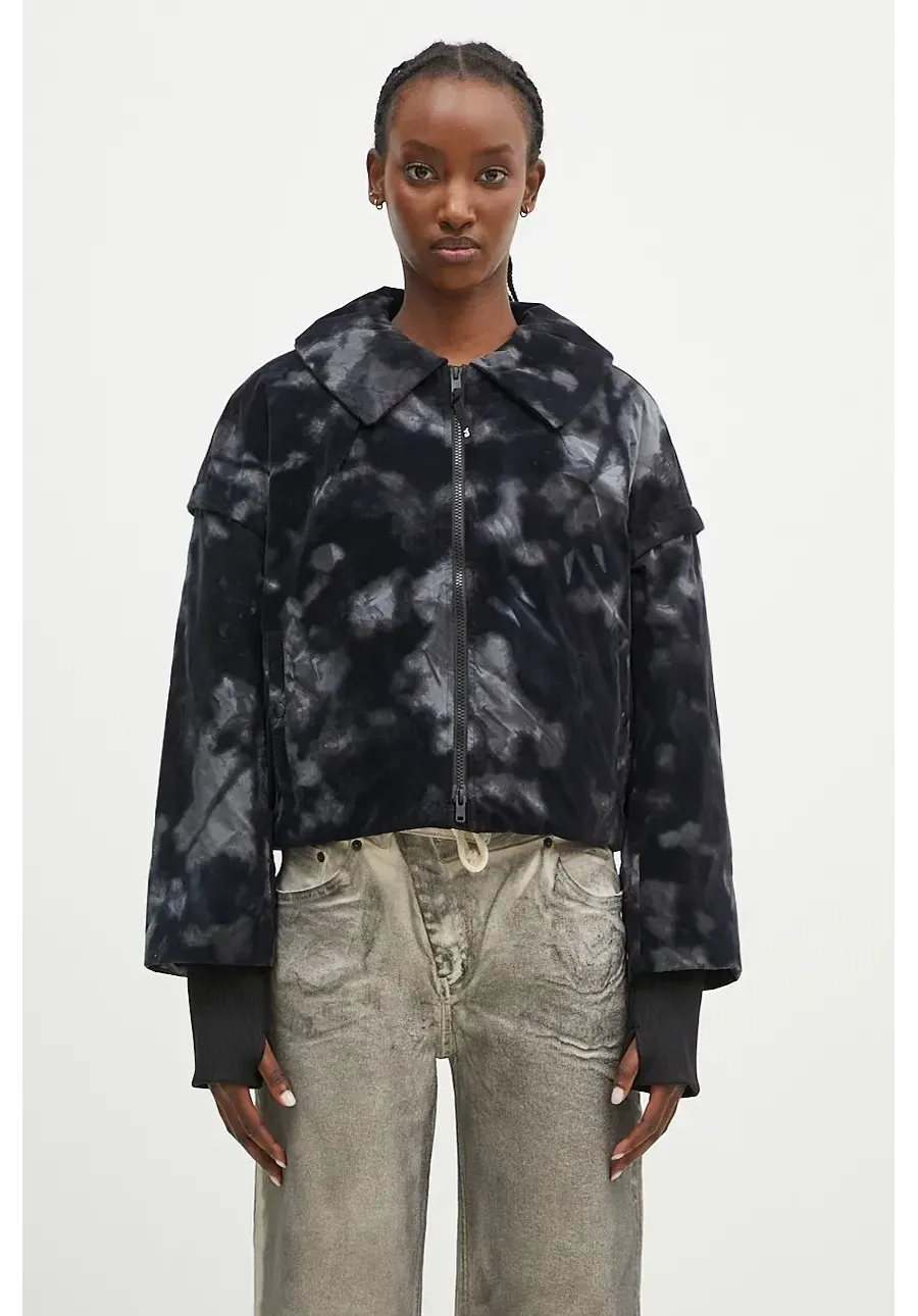 obrazek 1 Y-3 kurtka AOP Padded Jacket damska kolor czarny zimowa oversize IW7788