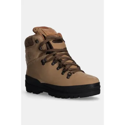 Zdjęcie Timberland buty nubukowe World Hiker MID LC kolor beżowy TB1A1QNTD831