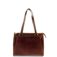 Picture Leather Italian handbag from Italy - Giudi