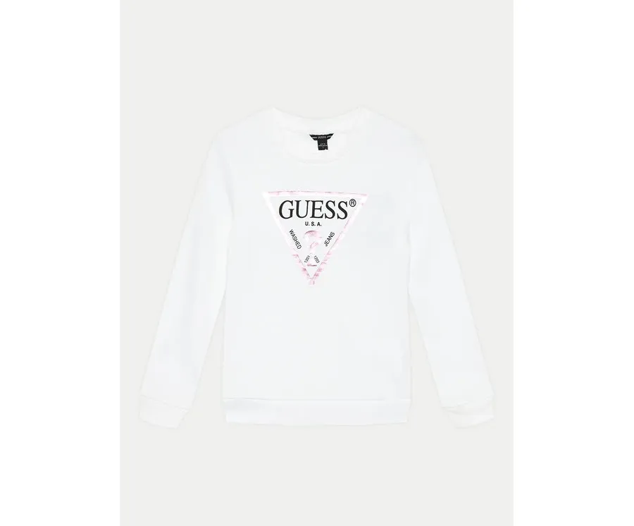 obrazek 1 Guess Bluza J74Q10 KAUG0 Biały Regular Fit