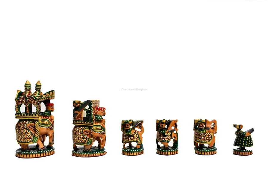 obrazek 5 Nadzwyczajna kolekcja Ambawari do gry w szachy idealna na prezent - The Chess Empire
