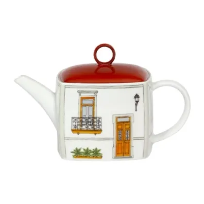 Zdjęcie Cudowny porcelanowy dzbanek do herbaty - Vista Alegre
