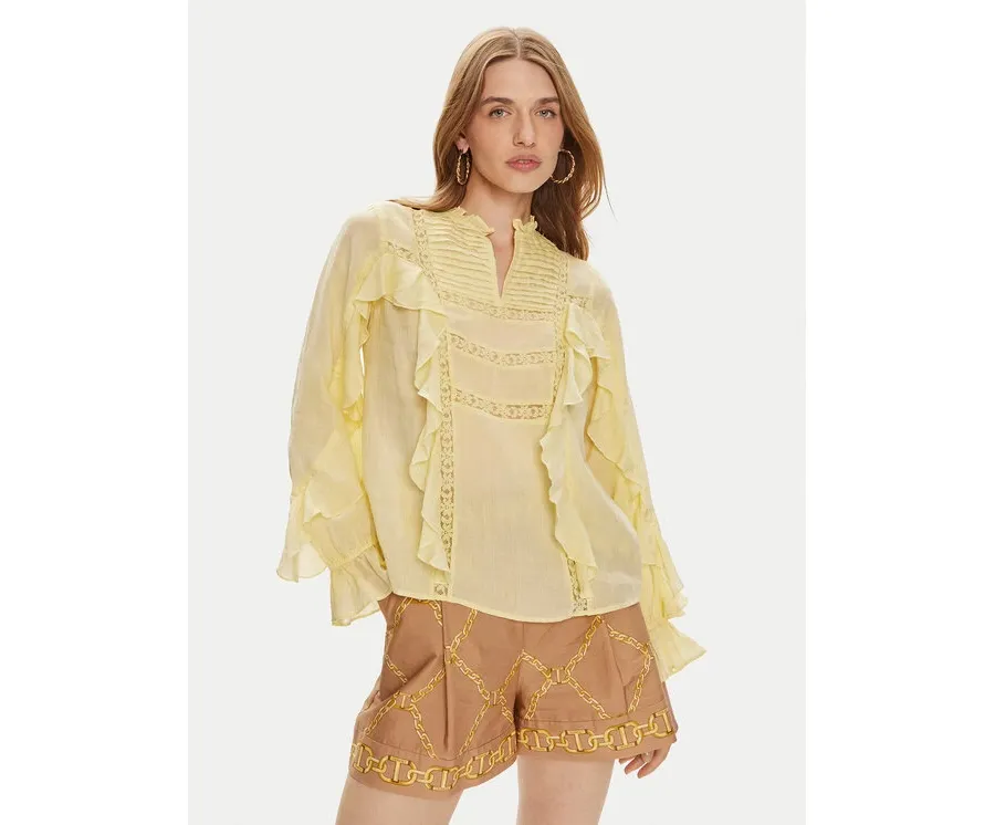 obrazek 1 TWINSET Bluzka 241TP2530 Żółty Relaxed Fit