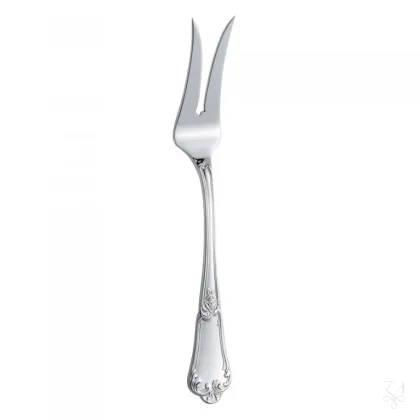 Zdjęcie Elegancki srebrny widelec do serwowania mięsa - Zaramella Argenti