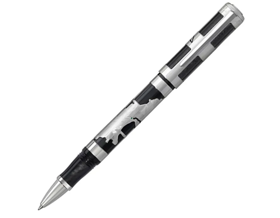 picture 2 Craftful Paulo Coelho rollerball Pen Made of Silver