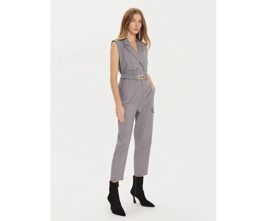 obrazek 1 TWINSET Kombinezon 242TP2280 Szary Regular Fit