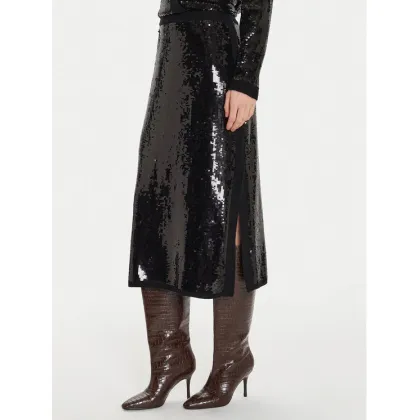 Zdjęcie TWINSET Spódnica midi 242TT3142 Czarny Straight Fit
