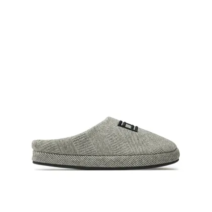 Zdjęcie Tommy Hilfiger Kapcie Flag Herringbone House Shoe FM0FM05304 Szary