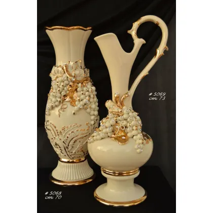 Zdjęcie Włoskie duże wazony ceramiczne