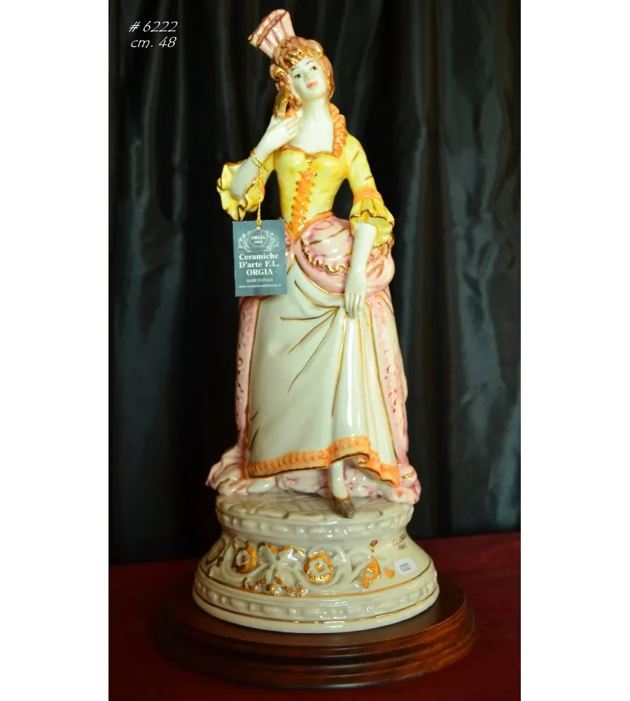 obrazek 1 Ręcznie wykonana figurka ceramiczna z Włoch