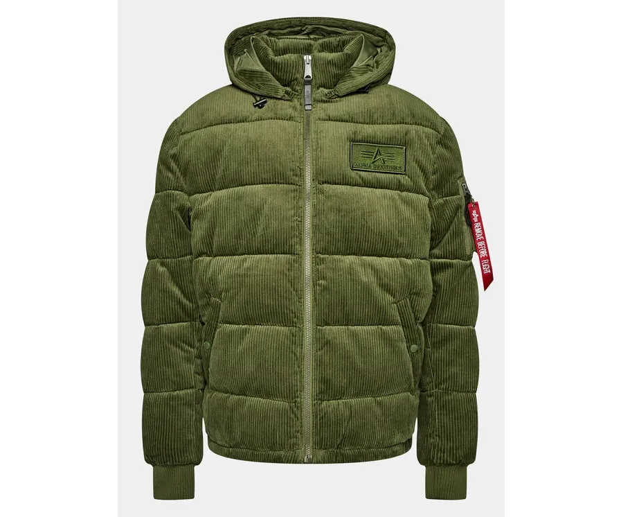 obrazek 1 Alpha Industries Kurtka zimowa Cord 138118 Zielony Regular Fit