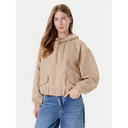 Zdjęcie Guess Kurtka przejściowa V5YL02 WH492 Beżowy Regular Fit