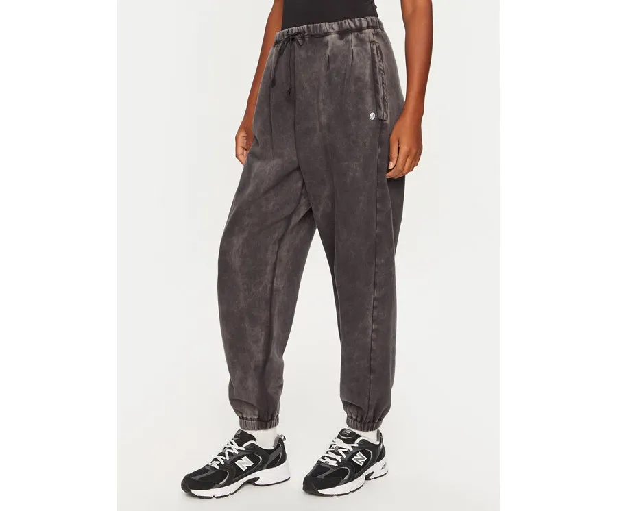 obrazek 1 Deha Spodnie dresowe C12165 Czarny Loose Fit