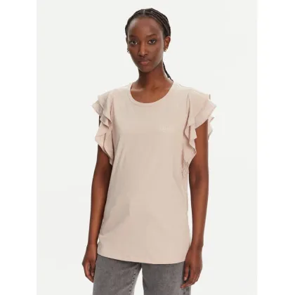 Zdjęcie Liu Jo Sport T-Shirt TA5178 J5904 Beżowy Regular Fit