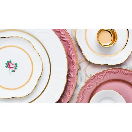 Zdjęcie Śliczna porcelanowa zastawa stołowa prosto z Portugalii - Porcel