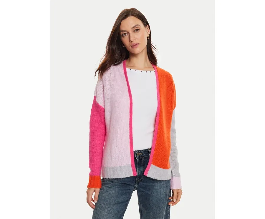 obrazek 1 Frieda & Freddies Kardigan 3317 Kolorowy Relaxed Fit