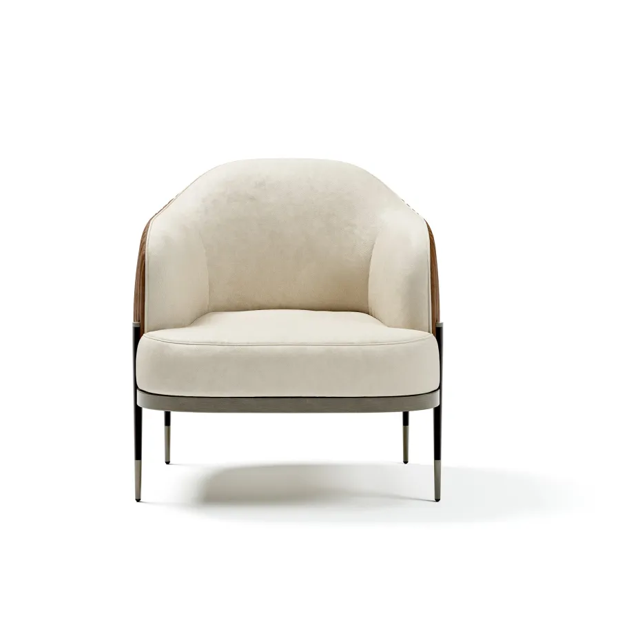 obrazek 3 Ekskluzywny włoski fotel w stylu modernistycznym do salonu