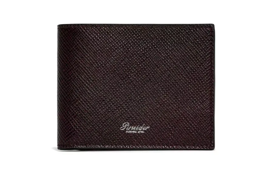 obrazek 5 Stylowy włoski portfel  Grained Collection Wallet z 6 miejscami na karty kredytowe