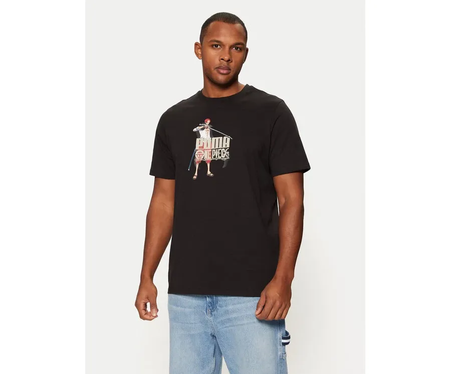 obrazek 1 Puma T-Shirt One Piece 624665 Czarny Regular Fit