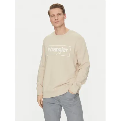 Zdjęcie Wrangler Bluza W662HAC22 112331852 Beżowy Regular Fit