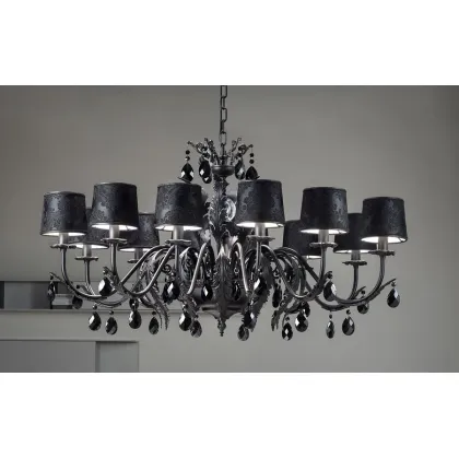Picture Designer chandelier for the living room - ACANTIA 12