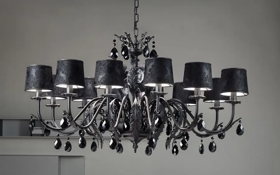 obrazek 1 Designerski żyrandol do salonu - ACANTIA 12