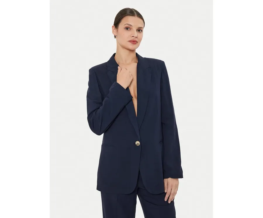 obrazek 1 ViCOLO Marynarka TB1561 Granatowy Regular Fit